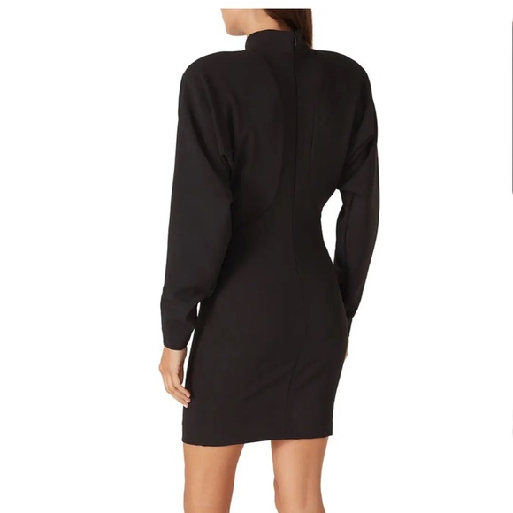 Nicole Miller Puff Sleeve Dress - Picture 4 of 9